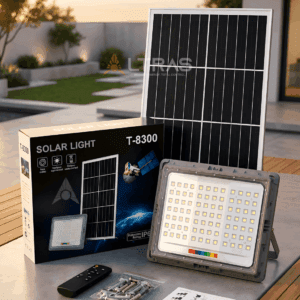 T-8300 Solar Floodlight 300W IP66 Security Light